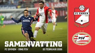 Samenvatting Fc Emmen - Jong Psv