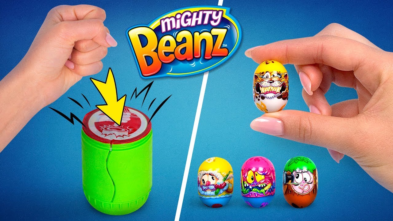 海外おもちゃ開封！マイティービーンズ・サプライズエッグ&レース
