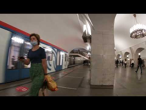 Станция метро Пушкинская Метро Москва Metro Moscow 2021