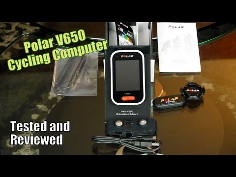 Polar V650 Cycling Computer Tested + Reviewed - YouTube