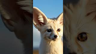 Baby Vulpes Zerda Look At You 赤ちゃんホンドギツネがあなたを見ています