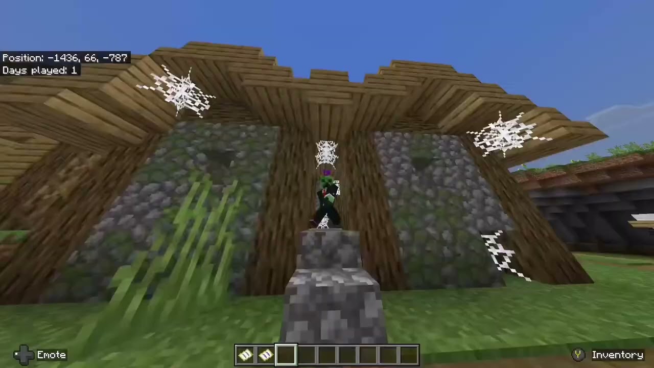 I found a zombie village in Minecraft 2024 😳😳