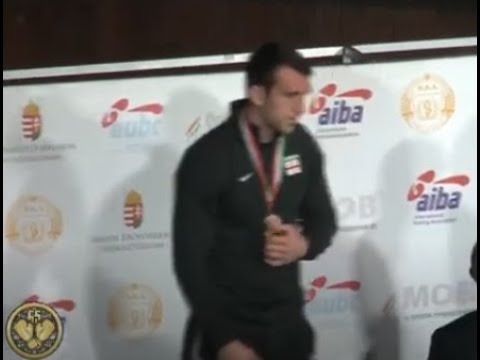 12-02-2021 BOXING(+91kg) უნგრეთის ქალაქ დებრეცენში  საერთაშორისო ტურნირზე ნიკოლოზ ბეგაძის დაჯილდოება