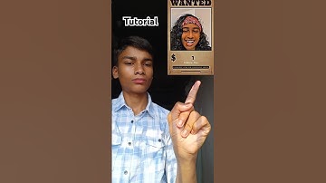 Tutorial wanted filter 😈💀#moneylove #wanted #filter #tutorial #shorts