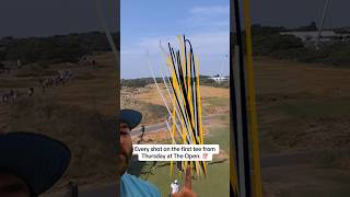 Shot tracer technology at PGA events!!!!!!!! #shorts #golf #pga