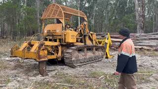 Starting a Komatsu D75S-2