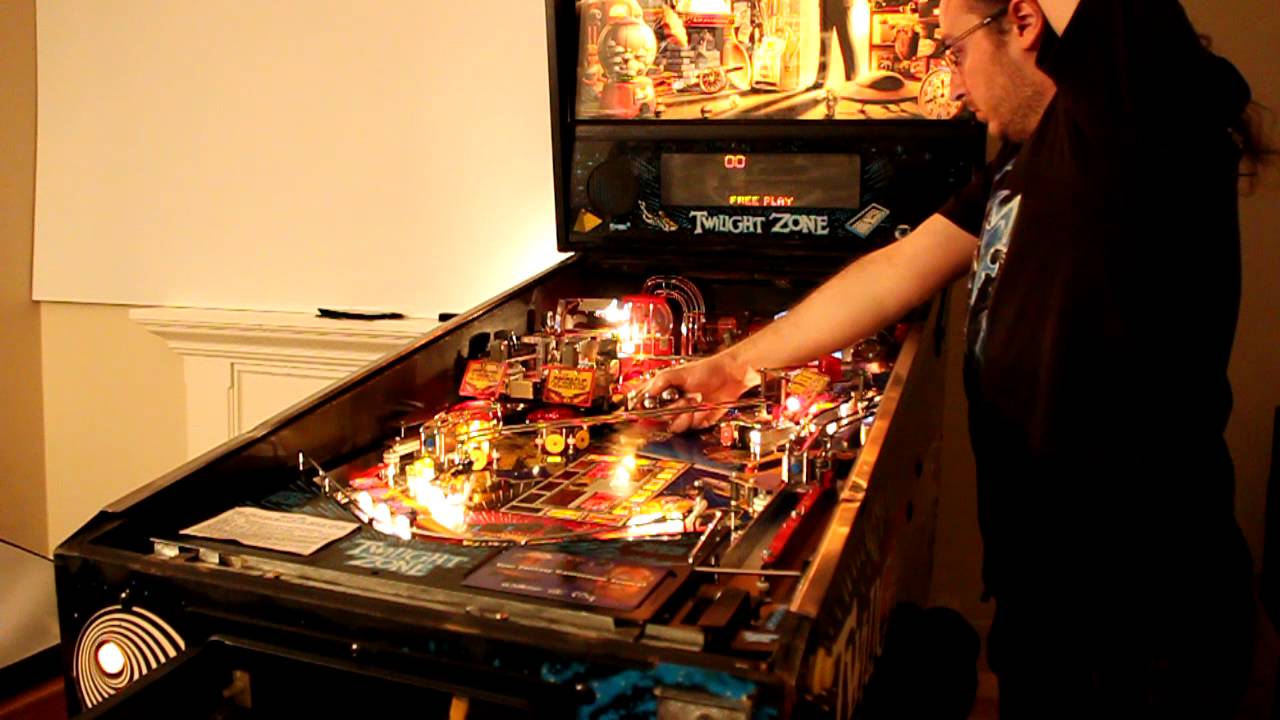 Pinball Loading Twilight Zone Pinball - Loading the balls in. - YouTube