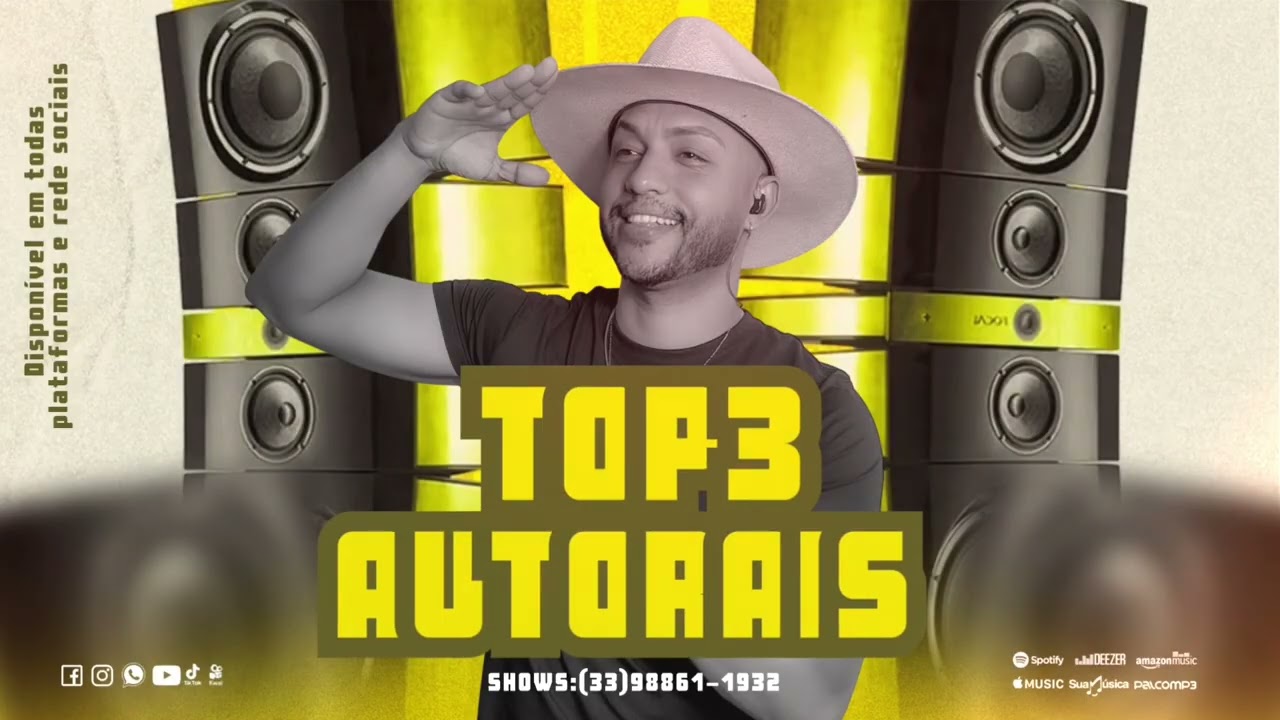 3 músicas autorais EU QUERO BEBER / CANTOR PIRIGUETEIRO/ MINHA VAQUEIRINHA  .