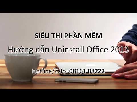 Gỡ Office Bằng Microsoft Tool - Uninstall Office with the uninstall support tool