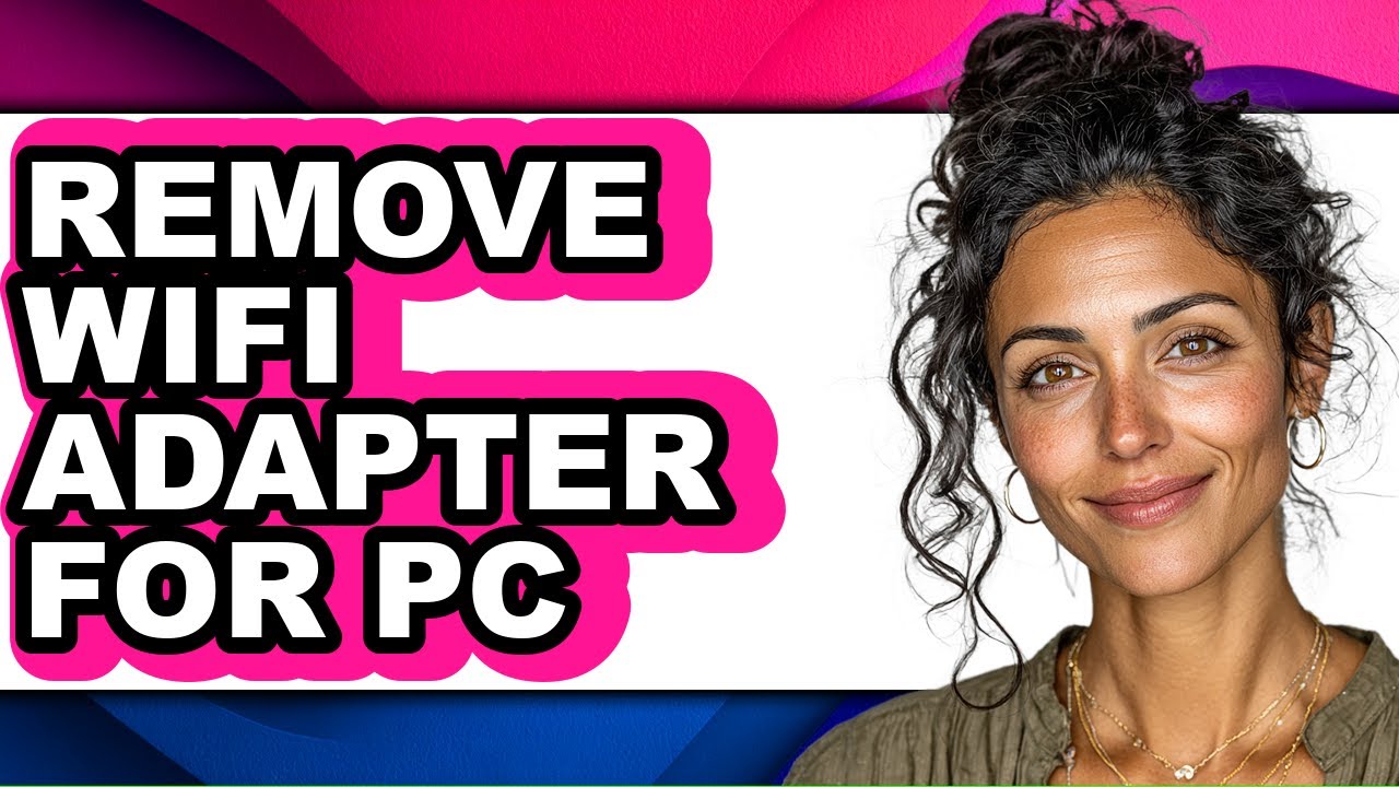 How to Remove Wifi Adapter for Pc - Step by Step - YouTube