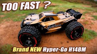 TOO FAST? NEW MJX HyperGo 3S H14BM Review, Speed Test & Run, Awesome RC Monster Truck!