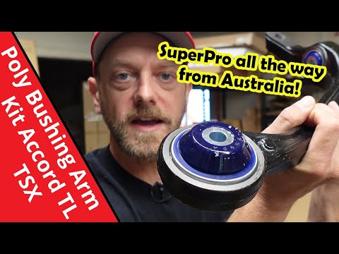 SuperPro Polyurethane Bushing Control Arms for TSX/TL/Accord