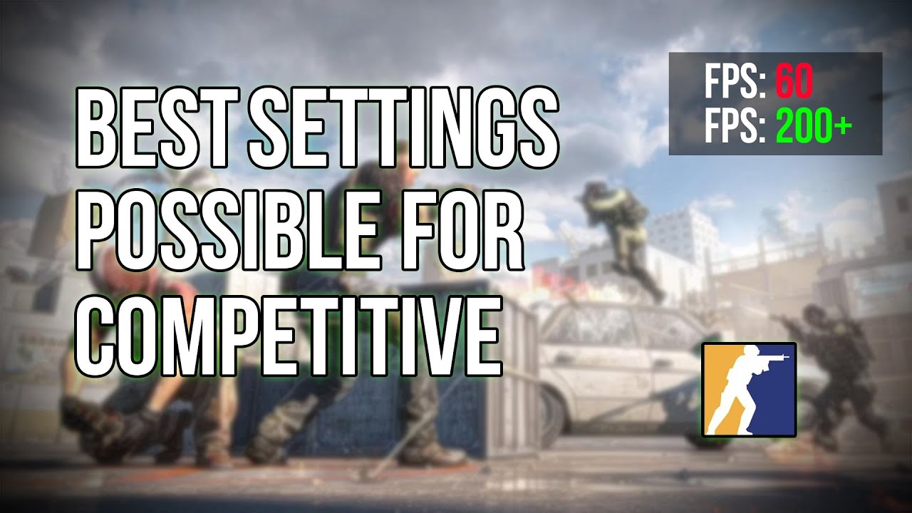 CS2 MAXED FPS POSSIBLE SETTINGS FOR COMPETITIVE - YouTube