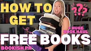 How to Get Book PR 📚 Everything I’ve Learned + HUGE 30 Book Haul