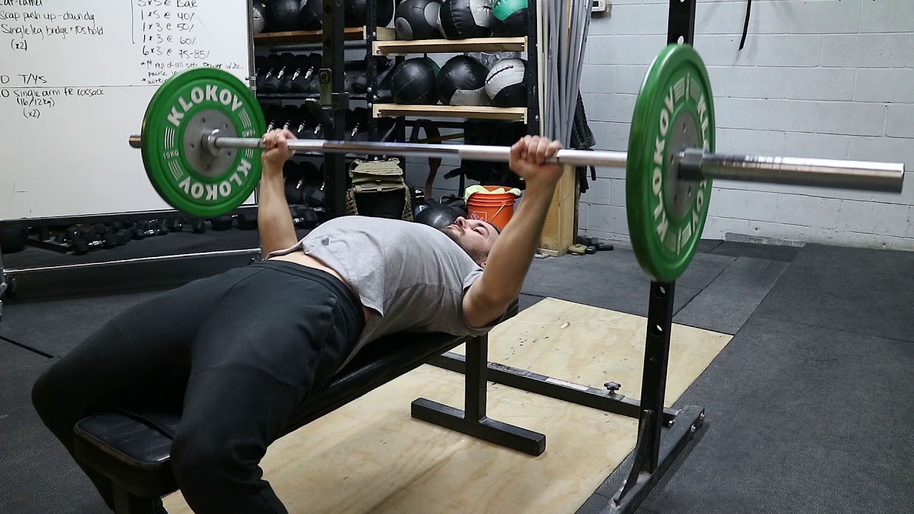 Half Pause Bench Press YouTube