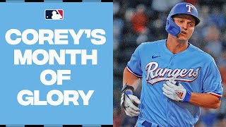 Corey Seager's MONTH OF GLORY! The Rangers superstar SS had a great August!