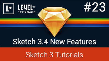 Sketch App Tutorials #23 - Sketch 3.4 New Features