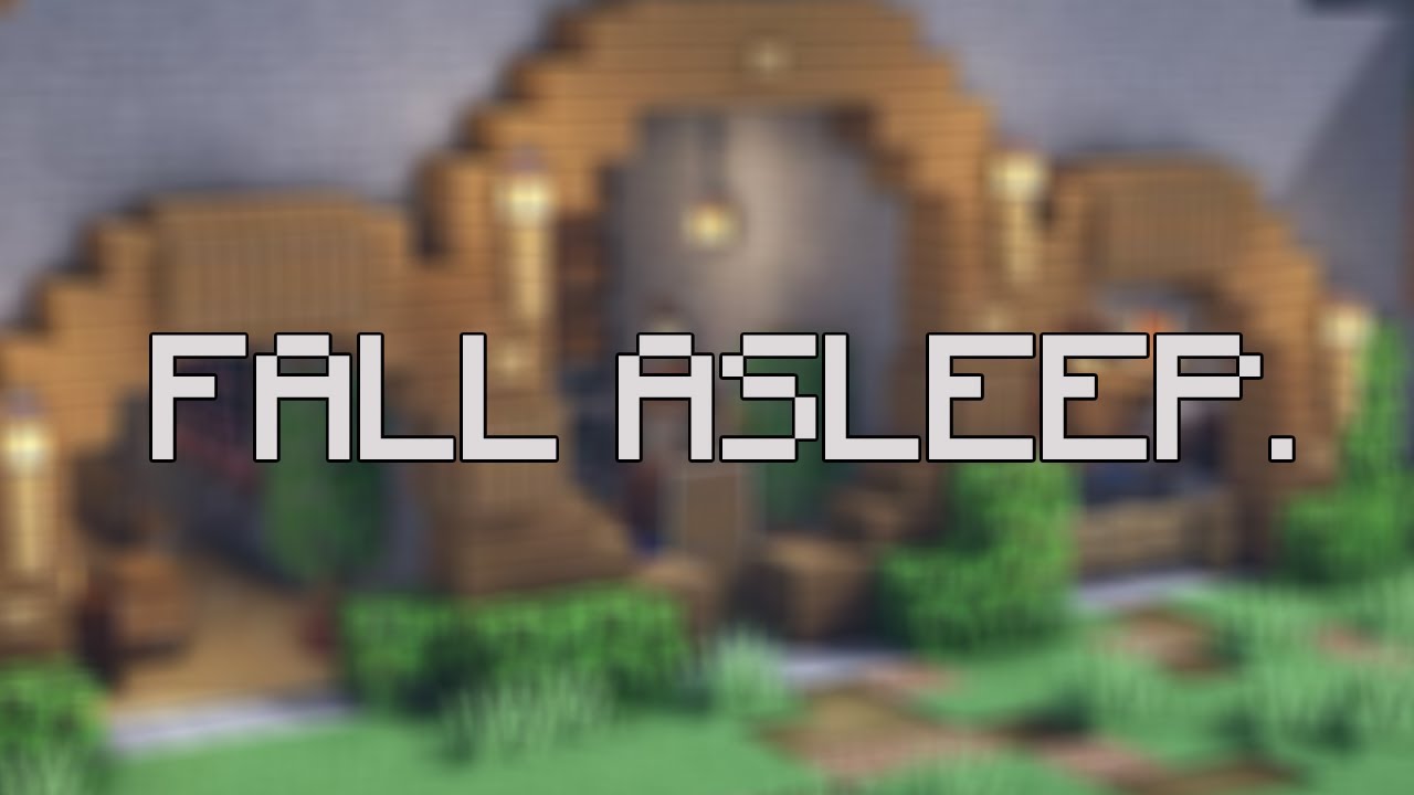 Fall asleep watching me build a very simple house