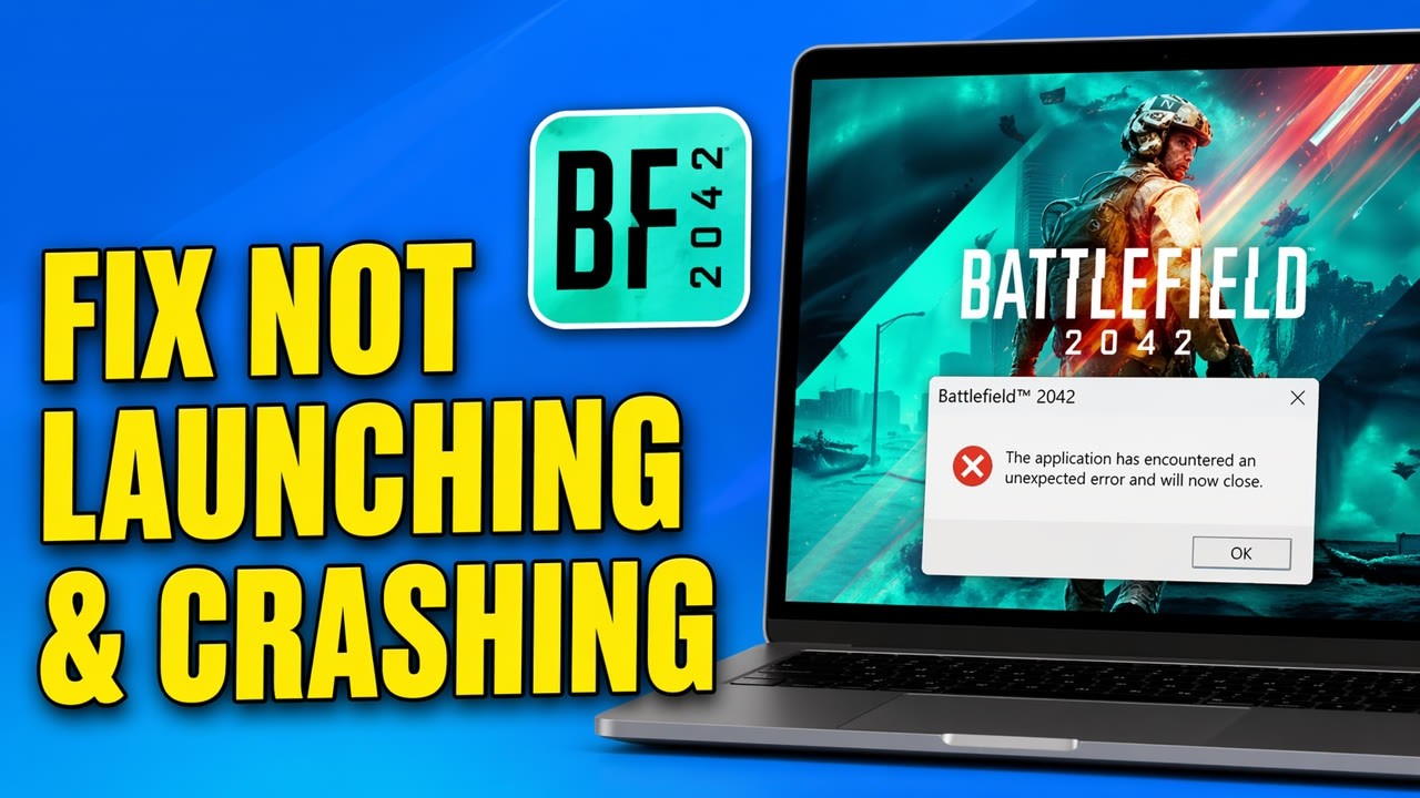 How To Fix Battlefield 2042 Not Launching And Crashing - YouTube