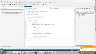Passing Prameters in c#