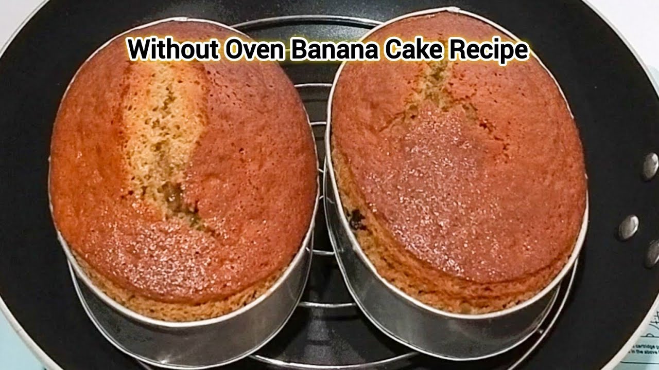[No Oven] Banana Cake Recipe Sa Kawali Easy Without Oven Banana Cake