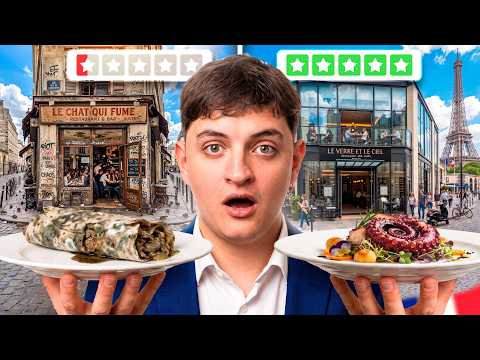 $10 VS $1,000 RESTAURANT IN PARIS