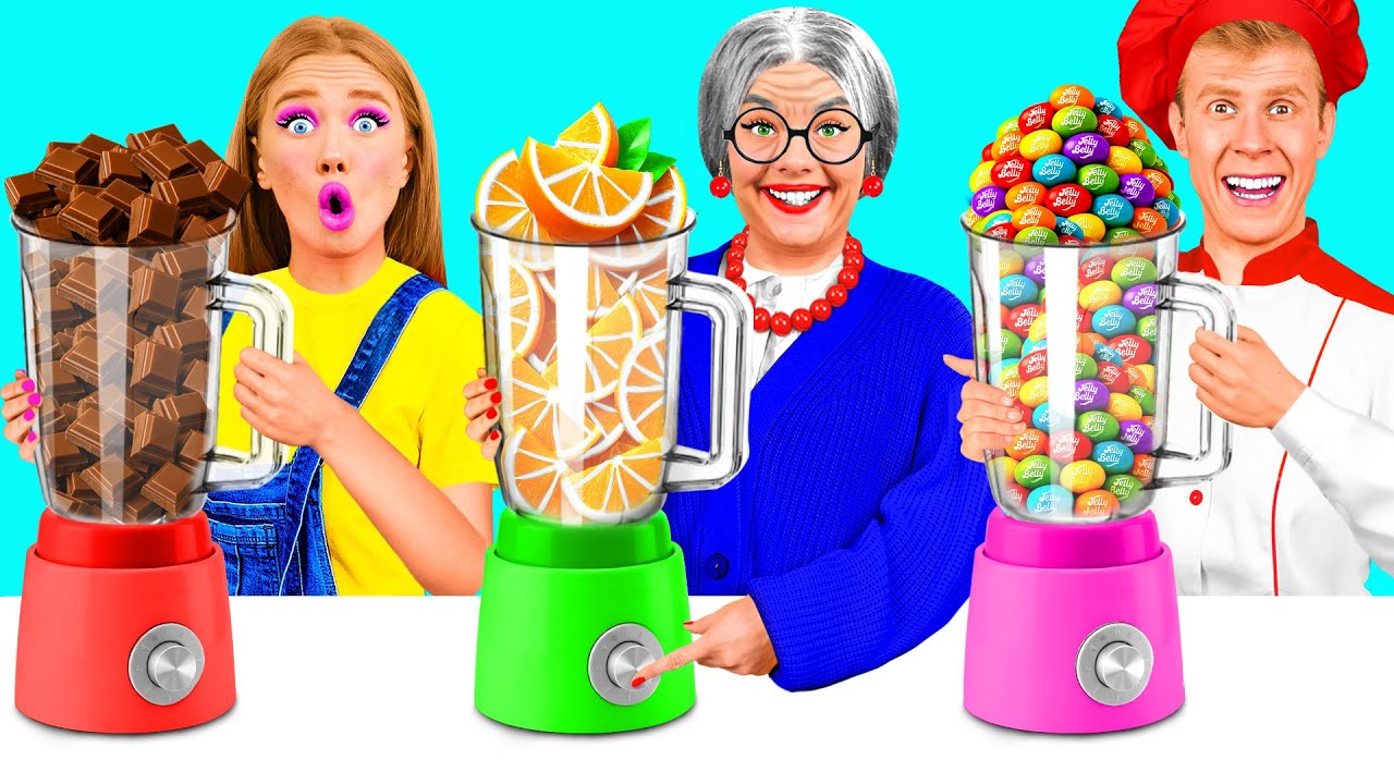 Кулинарный Челлендж: Я против Бабушки | Фантастические Лайфхаки с Едой