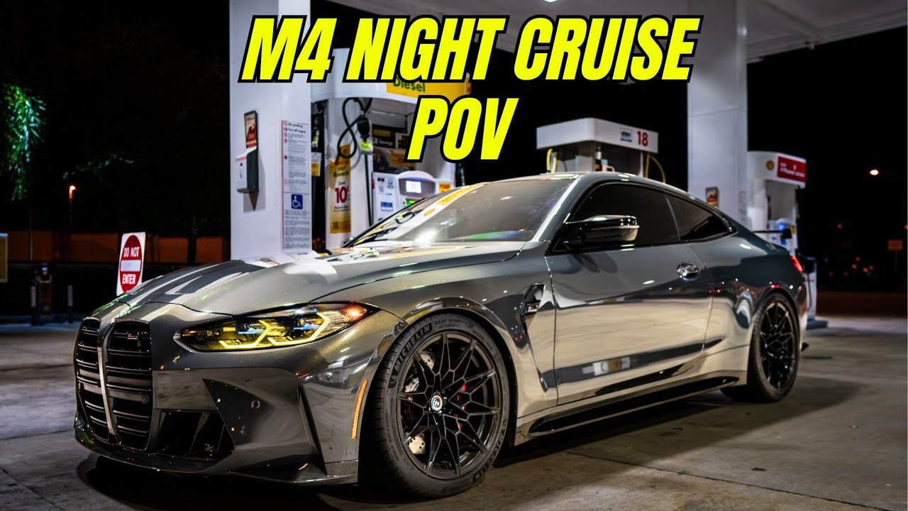 NIGHT DRIVE VIBES – COME CRUISE IN THE BMW M4 COMPETITION POV