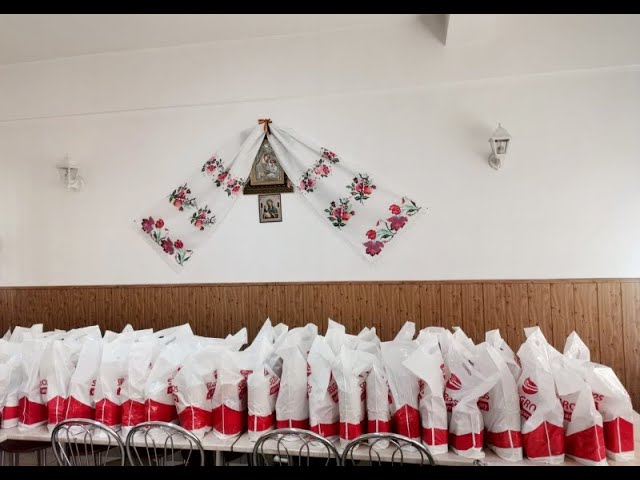 Parohia „Sfântul Antonie cel Mare” a oferit masa pentru 50 de copii