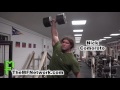 Nick Comoroto throws up 140 lbs with one arm!