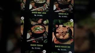 Cek Daftar Harga & Menu Bakso Rusuk Joss Terbaru