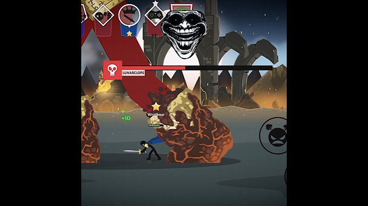 26646 DAMAGE ☠️ - GENERAL XIPHOS Vs BOSS LUNARCLOPS Edit #trollface #stickwarsaga #stickwarlegacy