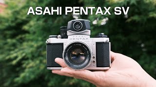 ASAHI PENTAX ペンタックス SV 露出計付一眼レフ フィルムカメラ ASAHI PENTAX ペンタックス SV 露出計付一眼レフ フィルムカメラ