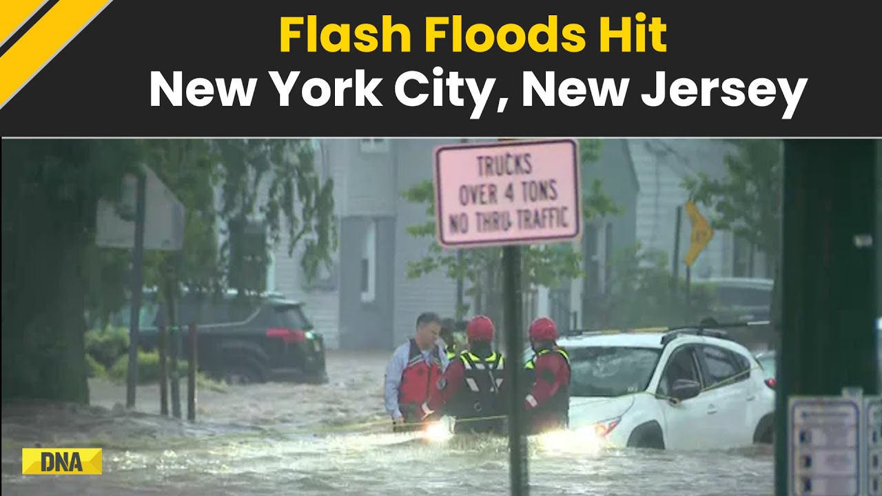 Flash Floods Hit New York City, New Jersey Declares State Of Emergency ...