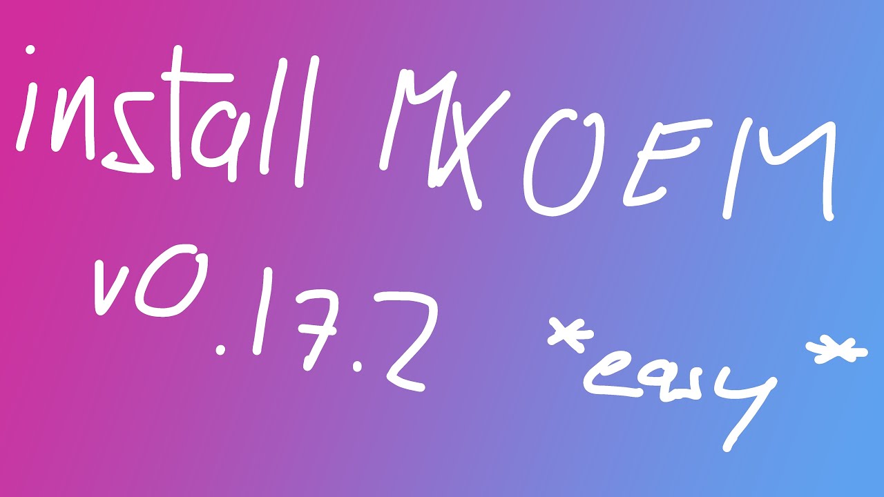 MX Bikes | MX OEM v0.17.2 Easy Installation - YouTube