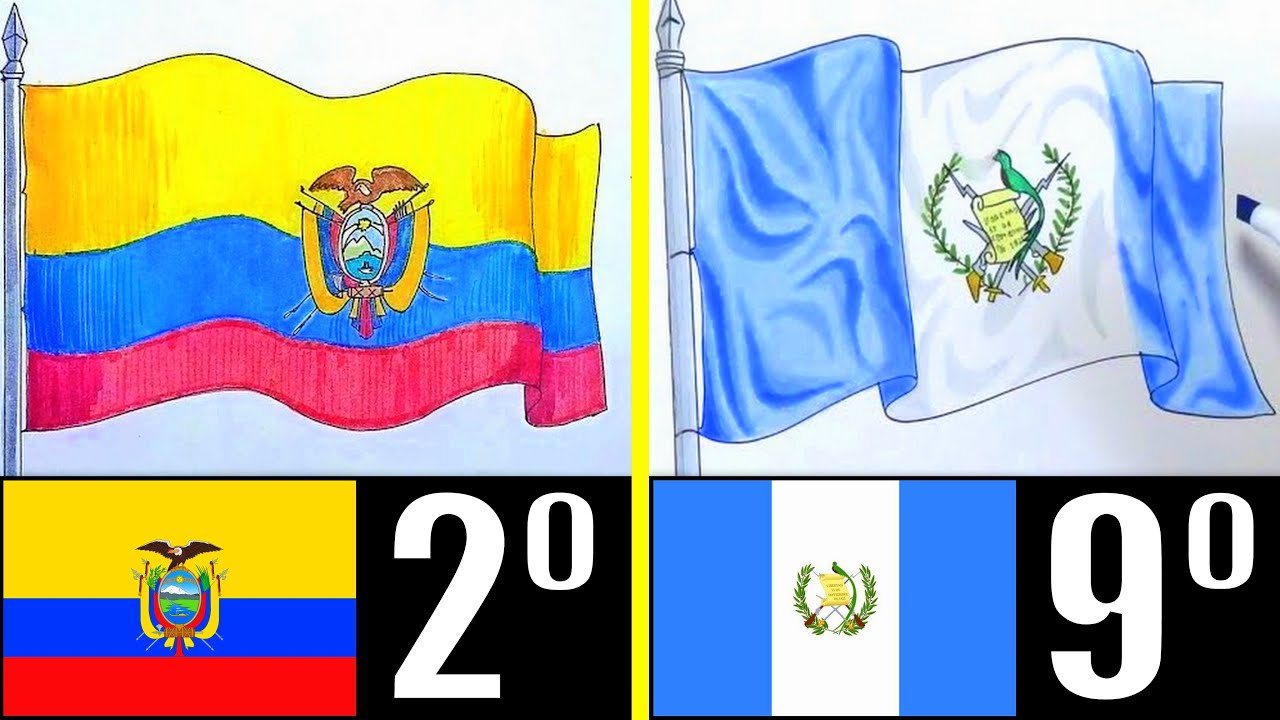 LAS 10 BANDERAS LATINAS M S DIF CILES DE DIBUJAR YouTube las-10-banderas-latinas-m-s-dif-ciles-de-dibujar-youtube