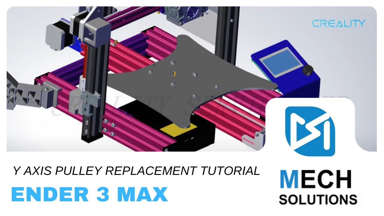 Ender 3 Max Y axis pulley replacement tutorial! - YouTube