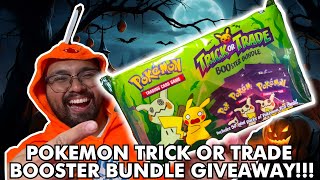 HAPPY HALLOWEEN SPECIAL! (Pokemon Trick or Trade Booster Bundle Giveaway!!!)