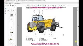 Liebherr Telescopic handler TL 441 10 Operator's manual