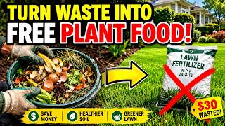 Your Kitchen Scraps Are Cooking Up Free Fertilizer — The $0 Trick for Massive Tomatoes