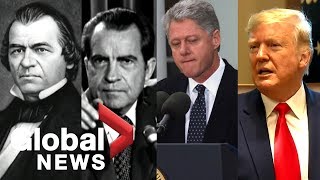 Trump is 4th U.S. president to face impeachment inquiry, here's why it's different