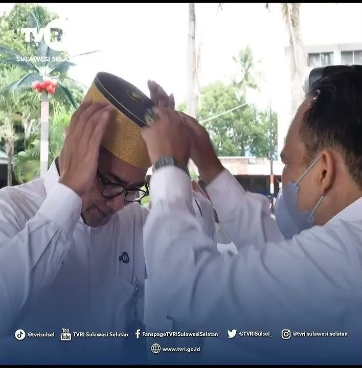 Menyambut kedatangan Bapak Dirut  dan ibu Kapuslitbang LPP TVRI di TVRI Sta.Sulawesi Selatan