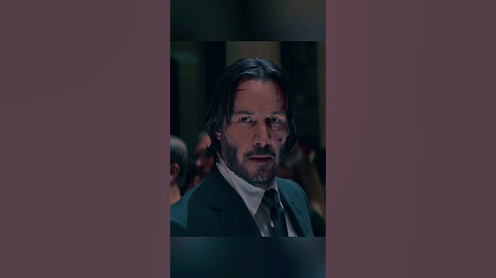 John Wick Stares Down Santino || John Wick 2 ||
