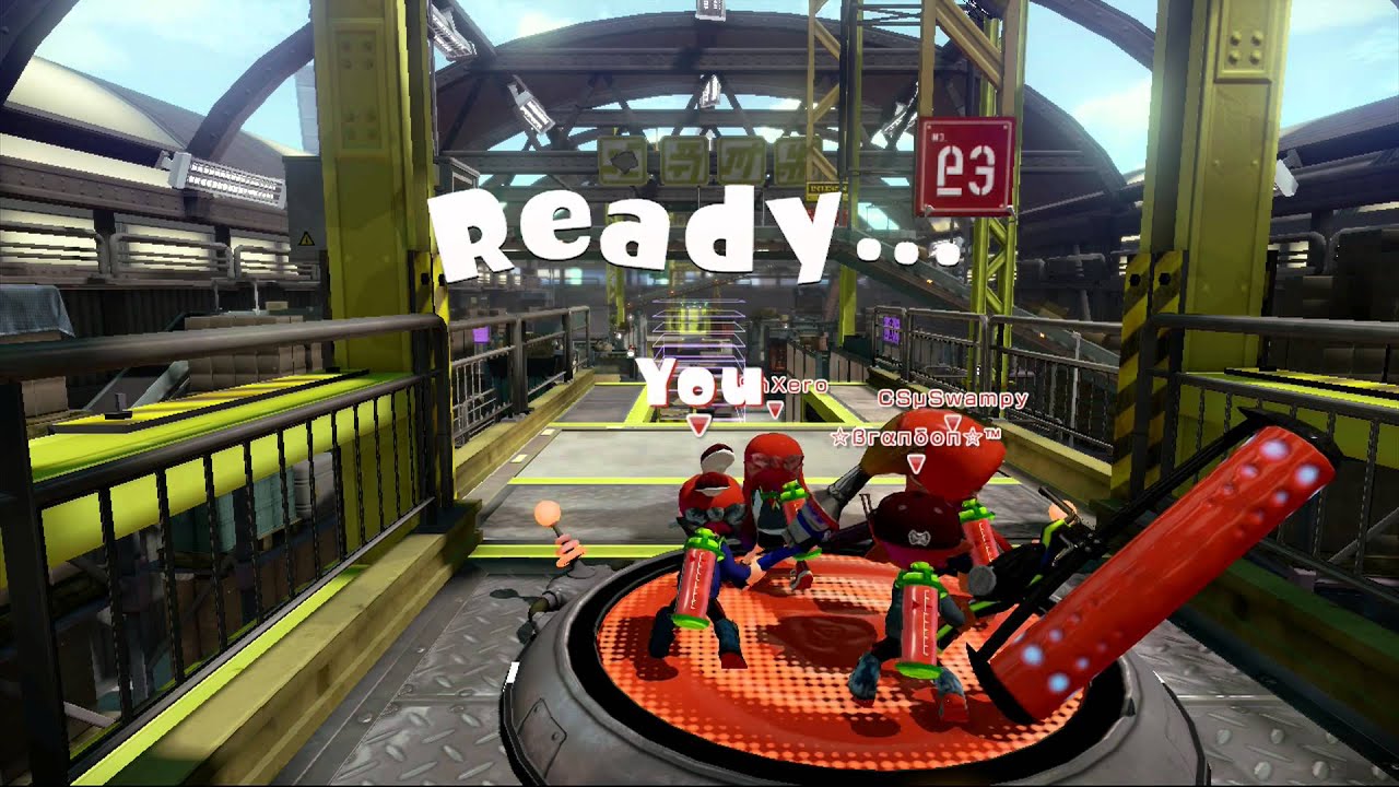 Splatoon: Squad Battles w/ Friends #15 (w/ @branrice12) in Splat Zones