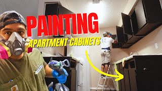 Painting Disgusting Kitchen Cabinets by BryanBuilt 849 views 9 months ago 9 minutes, 23 seconds
