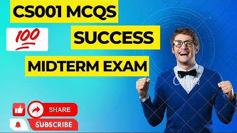 cs001 midterm solved mcqs. Part 1