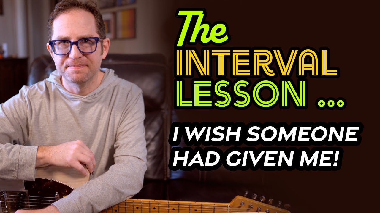 The Interval Lesson I wish someone had given me!  How to both HEAR and USE Intervals in music EP492