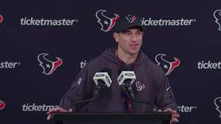 Frank Ross Week 18 Full Q&A | Texans Press Conference