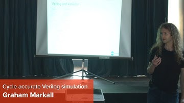 Introduction to cycle-accurate Verilog simulation, Dr Graham Markall (OSHCamp 2018)