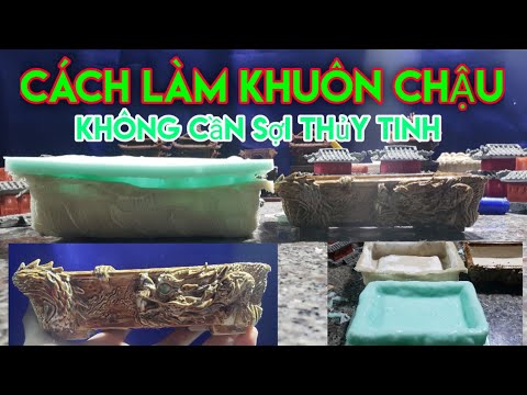 Video CÁCH LÀM KHUÔN CHẬU SILICON | LÀM KHUÔN CHẬU MINI... - youtube